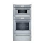 Thermador - Masterpiece Series 30" Built-In Double Electric Smart Combination Microwave and Wall Oven with True Convection - Stainless Steel