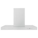 ZLINE - 42 inches - Externally Vented - Island Range Hood - Stainless Steel