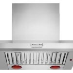 KitchenAid - 36 inches - Recirculating - Wall Range Hood - Stainless Steel