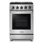 Thor Kitchen - 24 in. Wide 4 burner 24 Inch Freestanding Gas Range - Stainless Steel