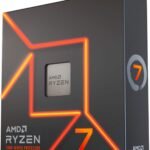 AMD - Ryzen 7 7700X 8-Core - 16-Thread 4.5GHz (5.4 GHz Max Boost) Socket AM5 PCI Express 5.0 Unlocked Desktop Processor - Silver