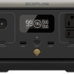 EcoFlow - 256Wh Compact Energy Solution Portable Power Station RIVER 2 (256 Wh Capacity) - Black
