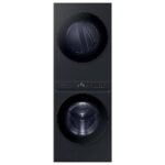 Samsung - OPEN BOX 4.6 Cu. Ft. Washer with Flex Auto Dispense System and 7.6 Cu. Ft. Electric Dryer - Brushed Black