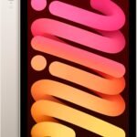 Apple - iPad mini (A17 Pro chip) - Built for Apple Intelligence - Wi-Fi + Cellular 128GB - Starlight (Unlocked)
