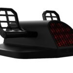 Honeycomb Aeronautical - Charlie Rudder Pedals for Xbox, PC, Mac - Black