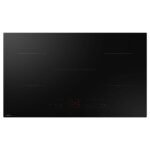 Samsung - 36" Induction Cooktop with Anti-Scratch Matte Glass and Sync - Black