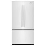 Whirlpool - 36 in. Wide 31 cu. ft. French Door Refrigerator with Ice Maker and Family-Sized Capacity - White