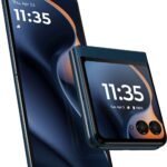 Motorola - razr 2025 256GB (Unlocked) - PANTONE Gibraltar Sea