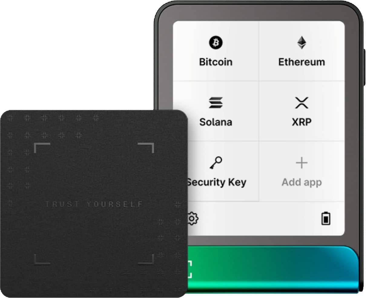 bestbuy-6635761-1.jpg Ledger - Flex Crypto Hardware Wallet with Recovery Key - Oxidate Green - Image 1