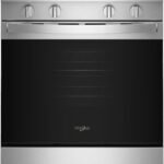 Whirlpool - 30 in. Wide 5 elements 5.0 cu. ft. Slide-In Electric Convection Range with Air Cooking Technology and Smart Features - Stainless Steel