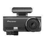 Pioneer - Universal Compatibility Car Dash Front and Rear Camera with 8MP UHD 4K Video resolution with in-built GPS and Wi-Fi - Black