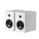 Edifier - M90 Powered Speakers, 100W RMS, Hi-Res Audio, LDAC, Bluetooth 6.0, HDMI eARC/Optical/USB-C/AUX Input, SUB Out (Pair) - White