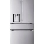 LG - 36-in Wide Standard-Depth MAX 28.6 Cu. Ft. 4-Door French Door Smart Refrigerator with Full Convert Drawer - Stainless Steel