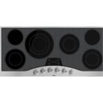 Viking - 45 in. Wide 5 Element Electric Cooktop - Stainless Steel